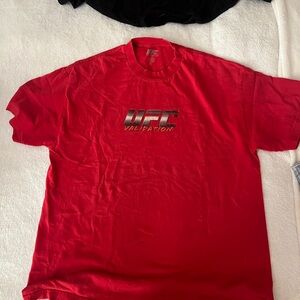 Red UFC Graphic T-Shirt